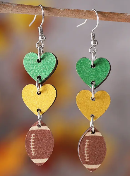 Football Earrings