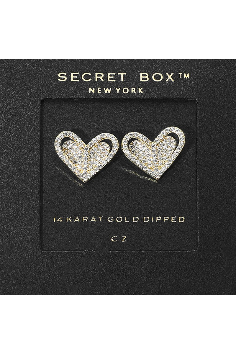 Heart Studs
