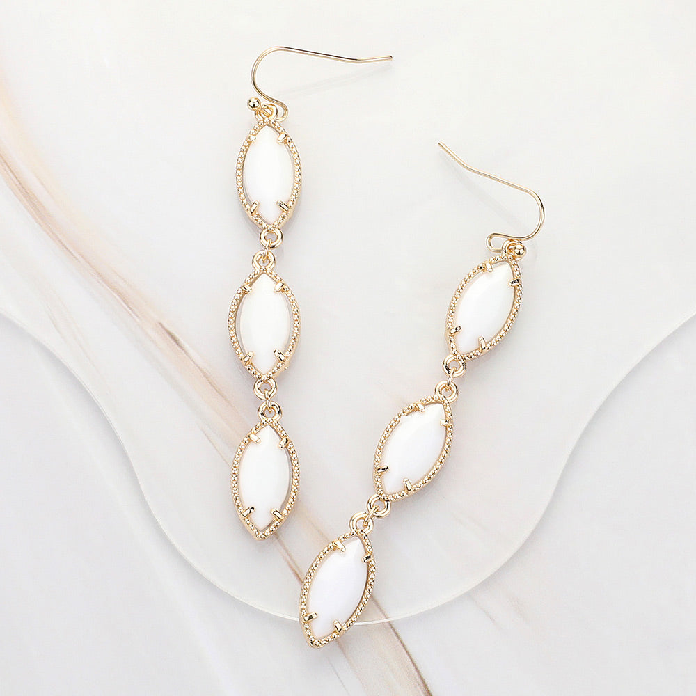 White Dressy Dangles