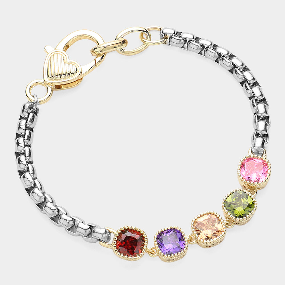 Jewel Clasp Bracelet