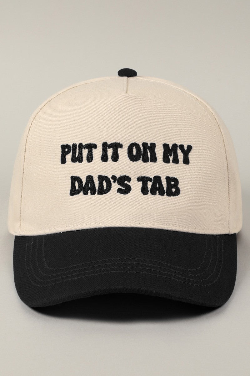 Dad's Tab Hat