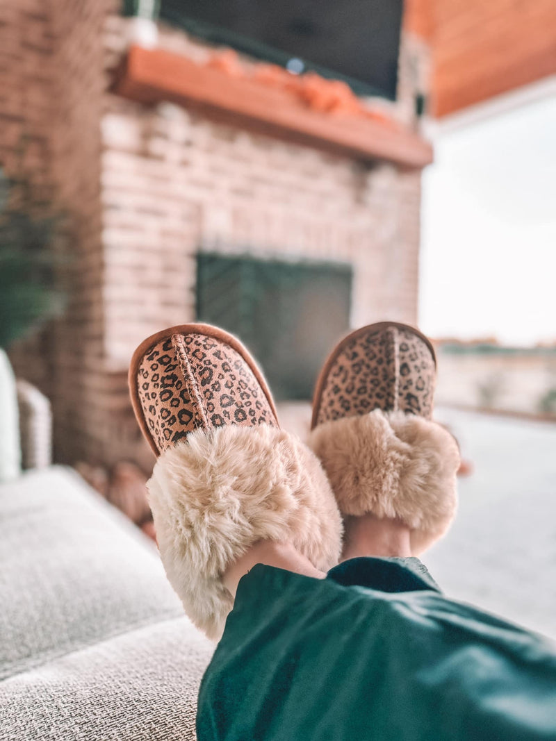 Leopard Slippers