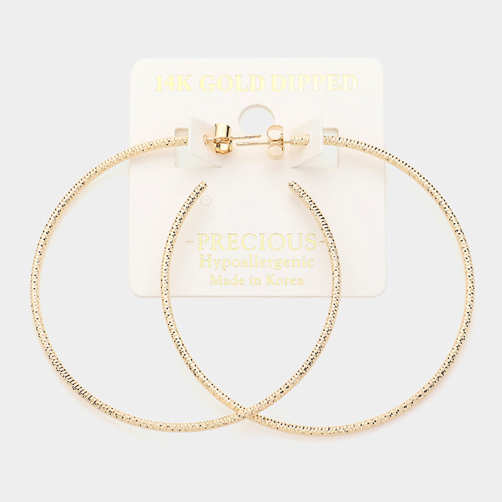 Gold Hoops