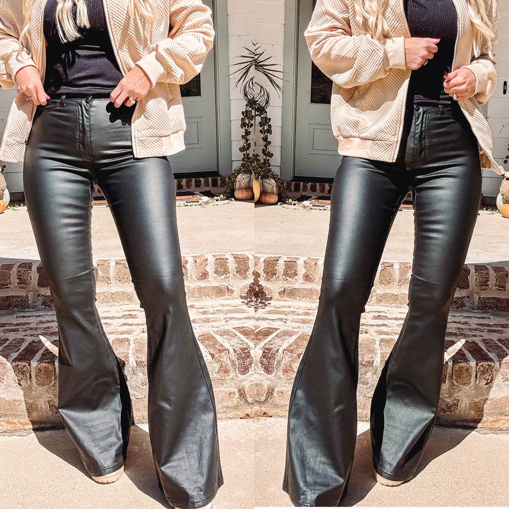 Coated Bell Bottoms