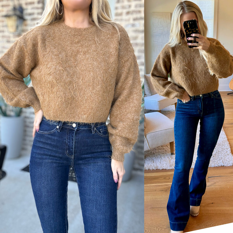 Cooler Weather Sweater - Mocha