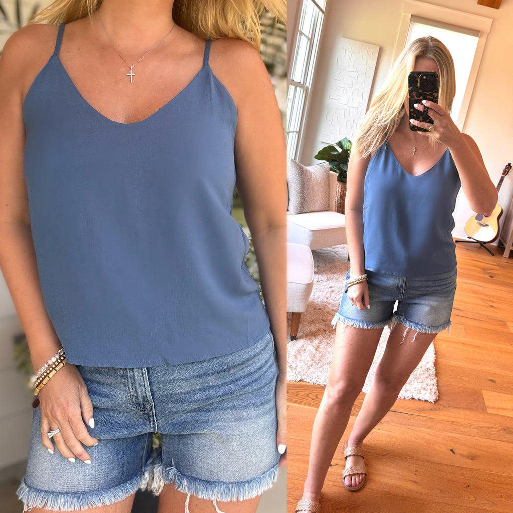 Carson Tank - Blue