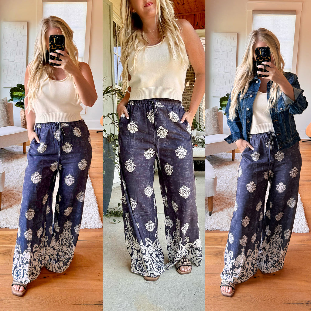 Printed Pants