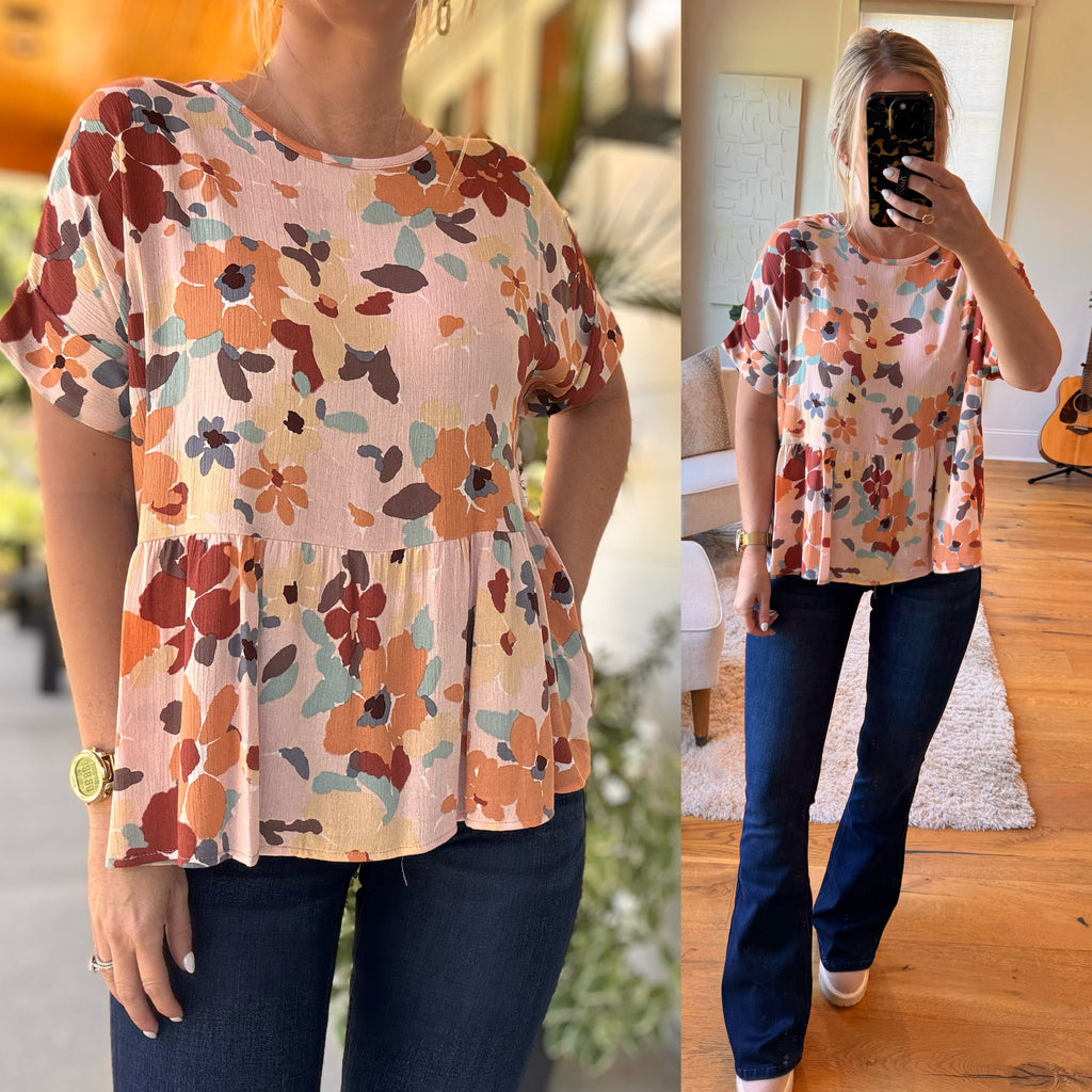 Fan of Floral - Ivory