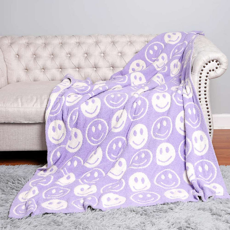 Smile Blanket - Lavender