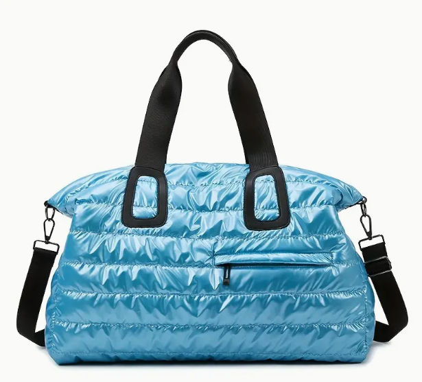 Blue Duffle Bag