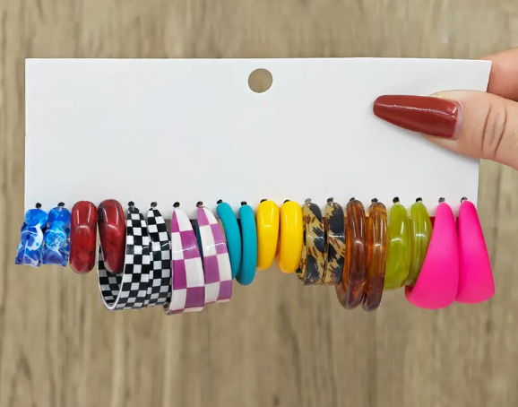 Colorful Hoop Set