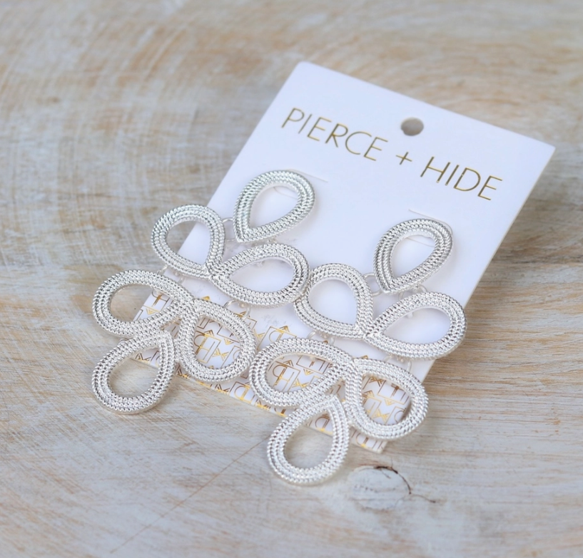 Silver Statement Earrings