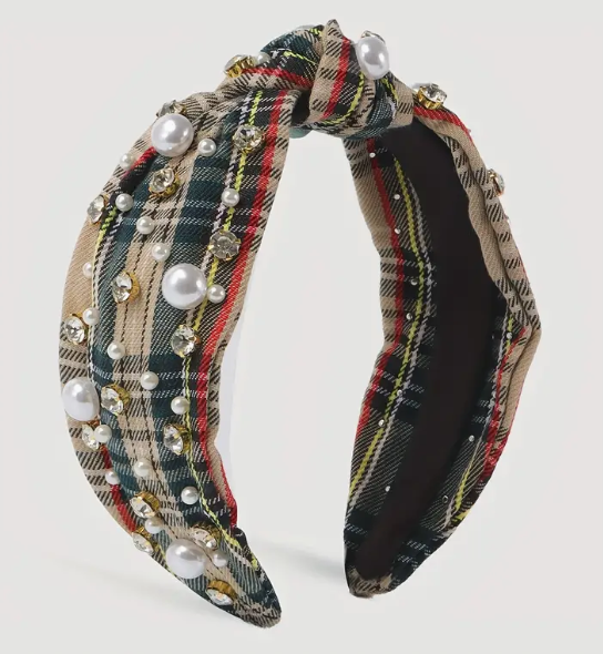 Plaid Headband
